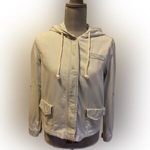 BDG Urban Outfitters Hooded Lightweight Jean Jacket, Size XS
